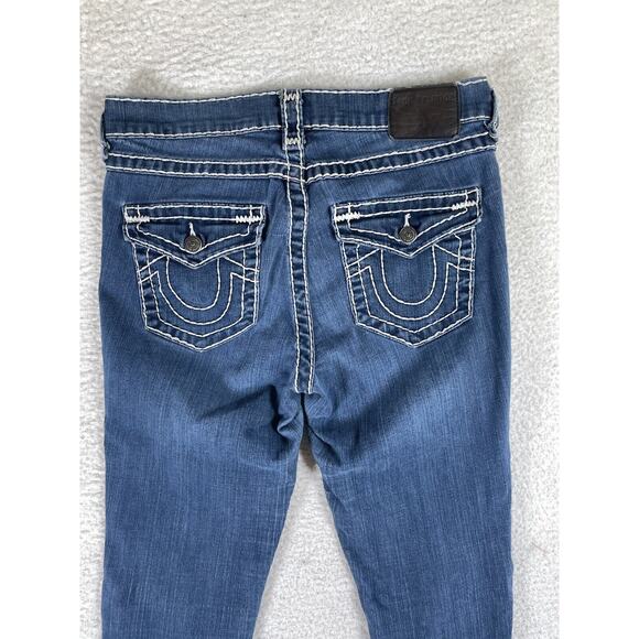 True Religion Jeans Womens 28 Jennie Curvy Low Rise Super Skinny READ/PUCKERING - Picture 14 of 16